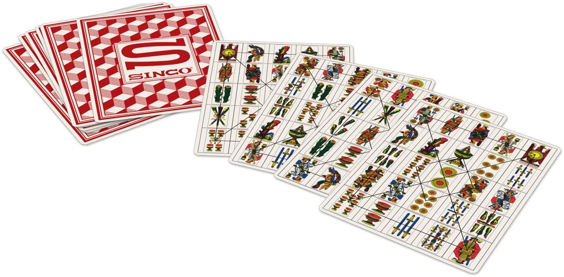 SINCO boards and card backs